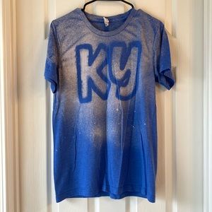 Women’s Airbrushed KY T-shirt - Medium